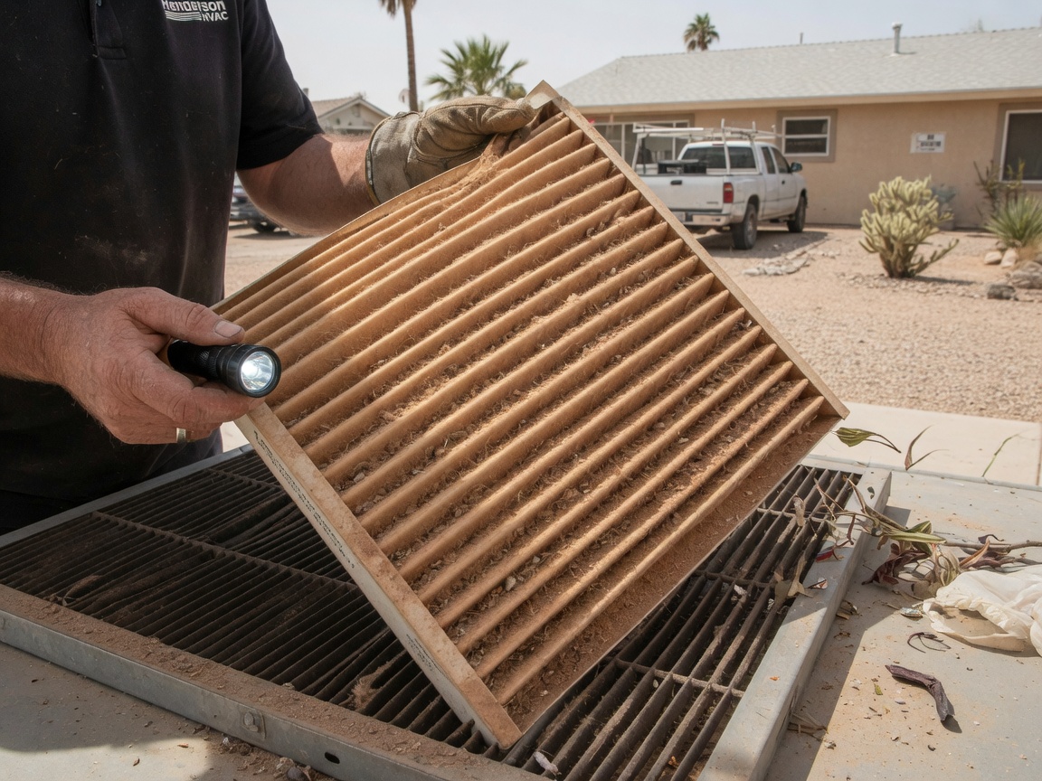 How To Inspect Your AC Filter For Henderson Desert Conditions