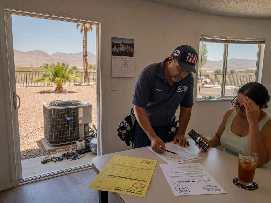 Understanding AC Repair Costs In Henderson Nevada Homes